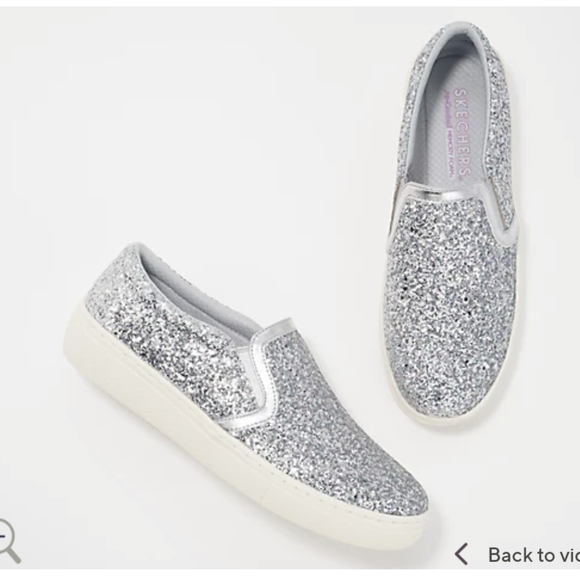 Glitter Slip-on Sketchers - Picture 1 of 2
